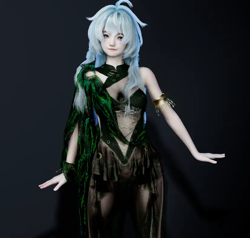 WOLFred.Emerald_Siren.1-哈基米社区